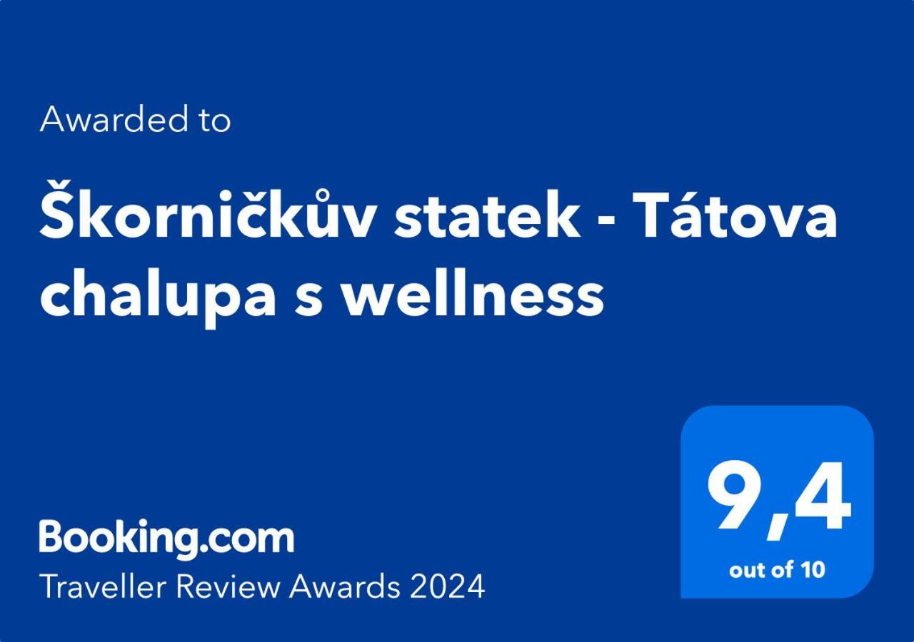 Skornickuv Statek - Tatova Chalupa S Wellness Za Priplatek Villa Hamr Bagian luar foto